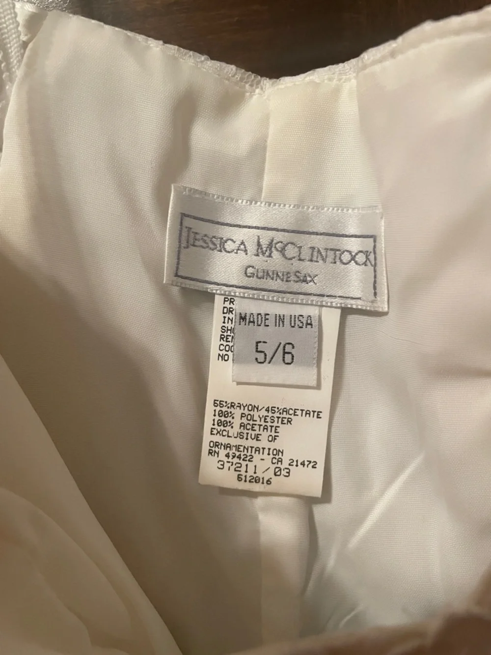 VINTAGE Jessica McClintock Gunne Sax Cocktail Dress - Picture 3 of 5